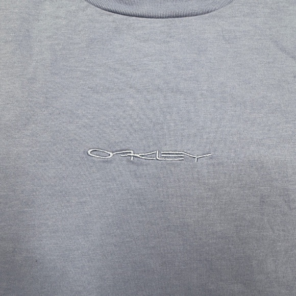 Oakley T Shirt Men's Size M Purple Short Sleeve Crew Neck Casual - Picture 3 of 7